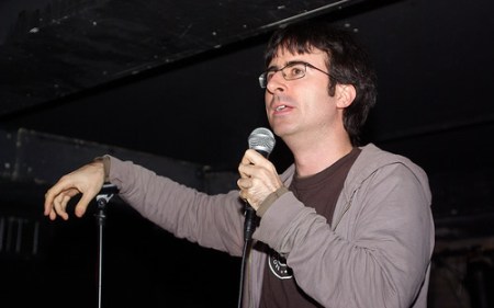 John Oliver 4, cropped John Oliver completes his spectacular three-evening comedy club run tonight at Comix