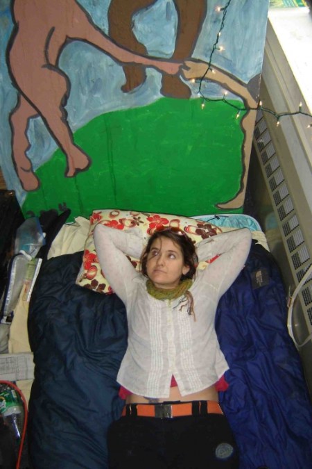 Melanie Hamlett tells amazing tales of cross-country adventures this summer in her live-in truck (and unique bed) at The Hobo Show