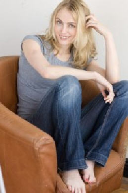 Actress Amy Rutberg is one of the stars who performs tonight in a show that collides improv into classic theatre: Gravid Water