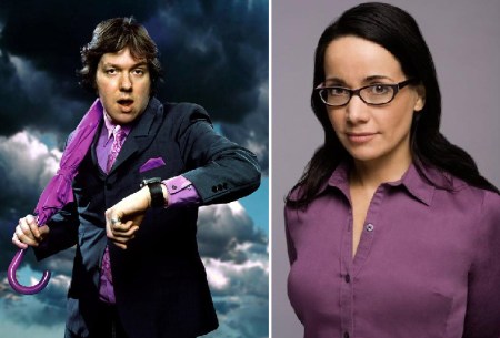 Dave Hill and Janeane Garofalo