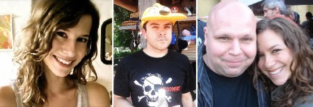 Megan Neuringer, MC Chris, and Matt Pinfield