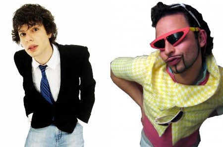 Simon Amstell and Nick Kroll Simon Amstell and Nick Kroll