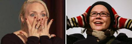 Faye Lane and Leslie Goshko