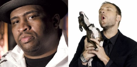 Patrice Oneal and Joel McHale