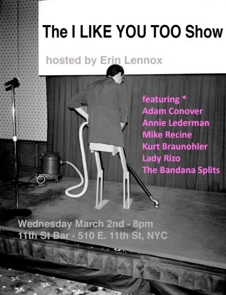 Erin Lennox's "I Like You Too" Show