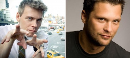 Christian Finnegan and Julian McCullough Christian Finnegan and Julian McCullough