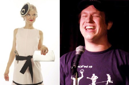 Arden Myrin and Pete Holmes