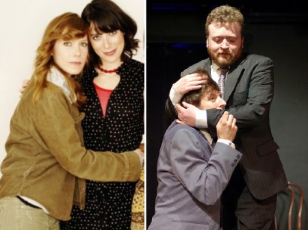 Heather Lawless, Andrea Rosen, Anthony Atamanuik, and Neil Casey Variety SHAC and The Two-Man Movie