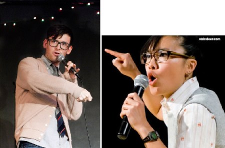 Moshe Kasher and Ali Wong