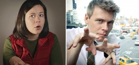 Leslie Goshko and Christian Finnegan