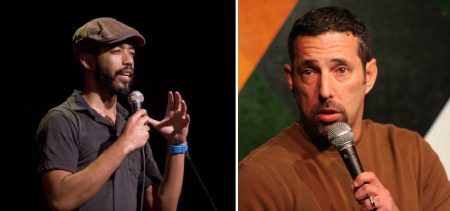 Wyatt Cenac and Rich Vos