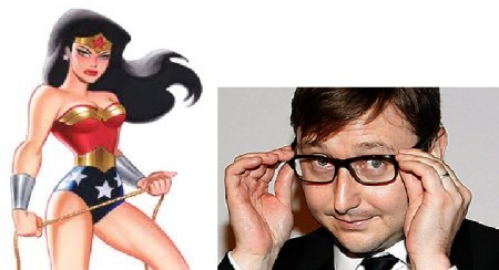 Wonder Woman and John Hodgman
