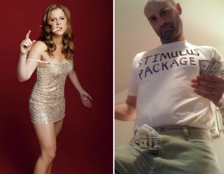Amy Schumer and Ted Alexandro