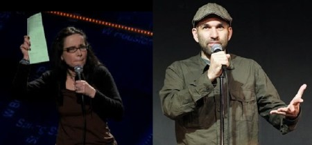 Janeane Garofalo and Andy Blitz