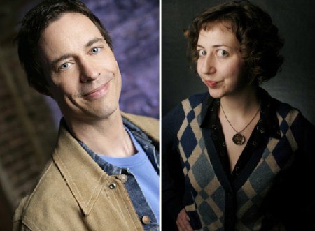 Tom Cavanagh and Kristen Schaal