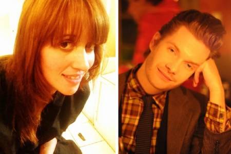 Elna Baker and Kevin Townley