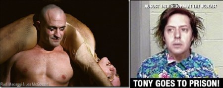 Rudi MaCaggi and Anthony Atamanuik