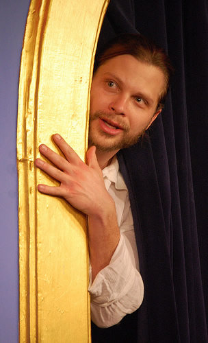 Blaine Swen of The Improvised Shakespeare Company