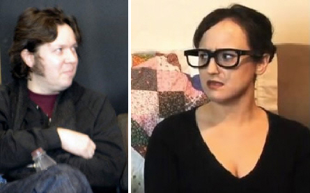 Dave Hill and Mara Wilson