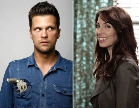 Julian McCullough and Whitney Cummings
