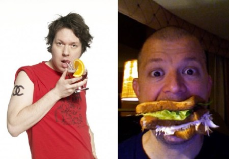 Dave Hill and Jim Norton