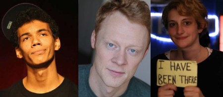 Jonathan Braylock, Tim Martin, and Jo Firestone