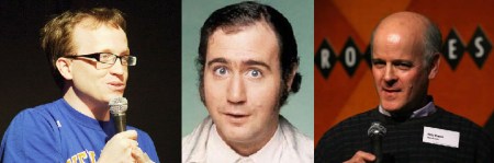 Chris Gethard, Andy Kaufman, and Michael Kaufman