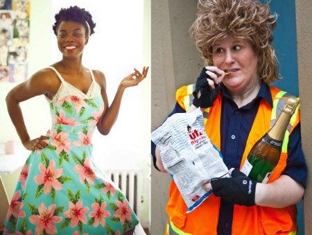 Sasheer Zamata and Andrea Alton