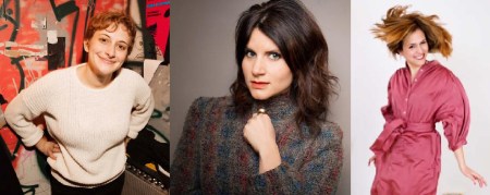 Jo Firestone, Brooke Van Poppelen, and Camille Harris