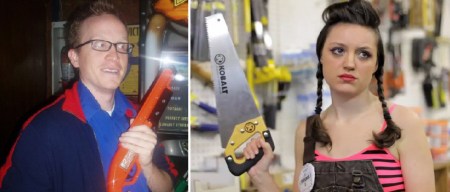 Chris Gethard and Eleanore Pienta