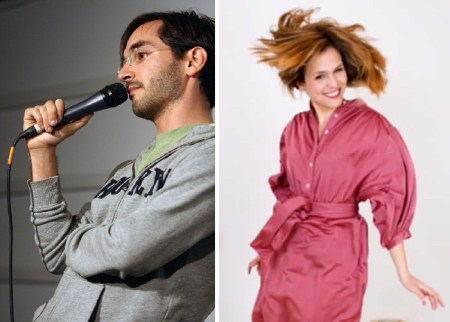 Myq Kaplan and Camille Harris