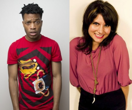 Jermaine Fowler and Brooke Van Poppelen