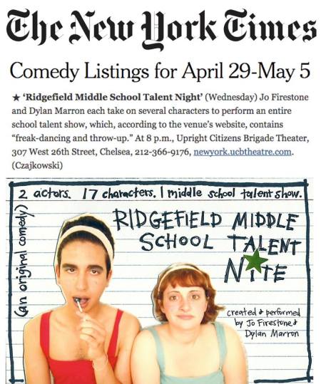 Ridgefield Middle School Talent Night