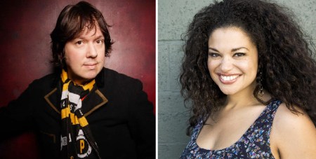 Dave Hill and Michelle Buteau