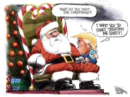 Santa and Trump