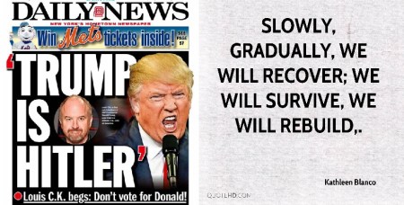 Trump is Hitler; We Will Survive.