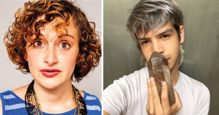 Jo Firestone and Julio Torres