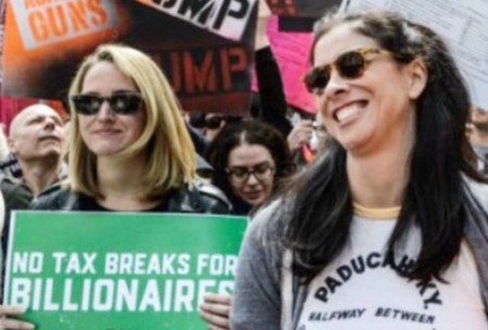 Jena Friedman and Sarah Silverman