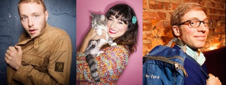 Casey James Salengo, Melissa Villasenor, and Joe Pera