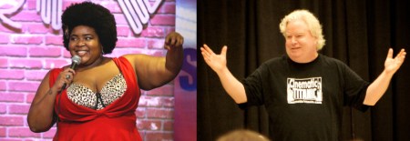 Dulce Sloan and Frank Conniff