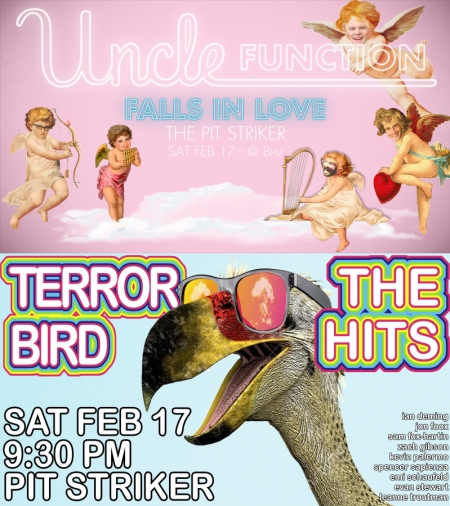 Uncle Function Falls in Love and Terrorbird: The Hits