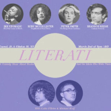 Literati: A Comedy Show About Books and the Idiots Who Write Them