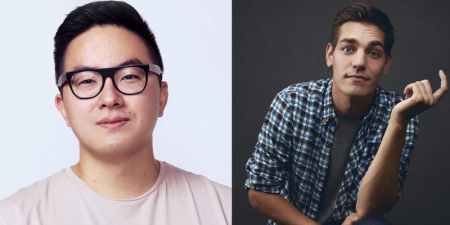 Bowen Yang and Matt Rogers